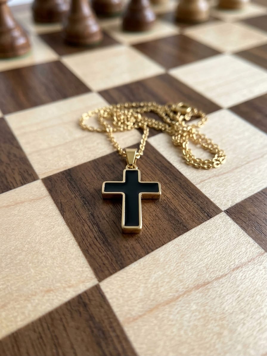 Eclipse Cross Necklace