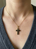 Midnight Cross Necklace