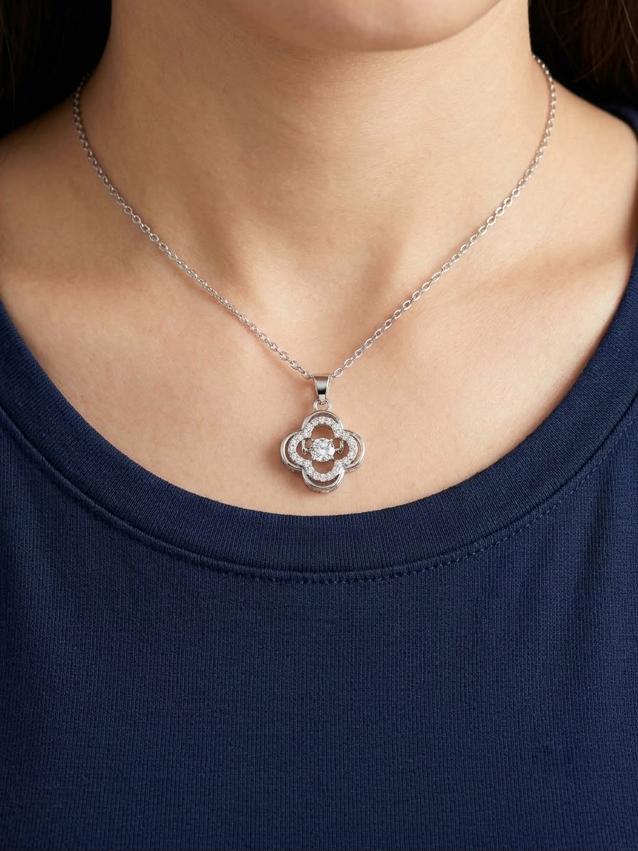 Luna Clover Necklace